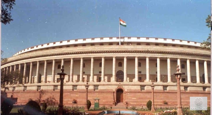 Parliament House in New Delhi
